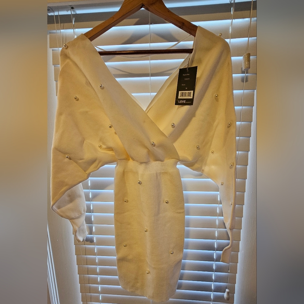 Cream Dress